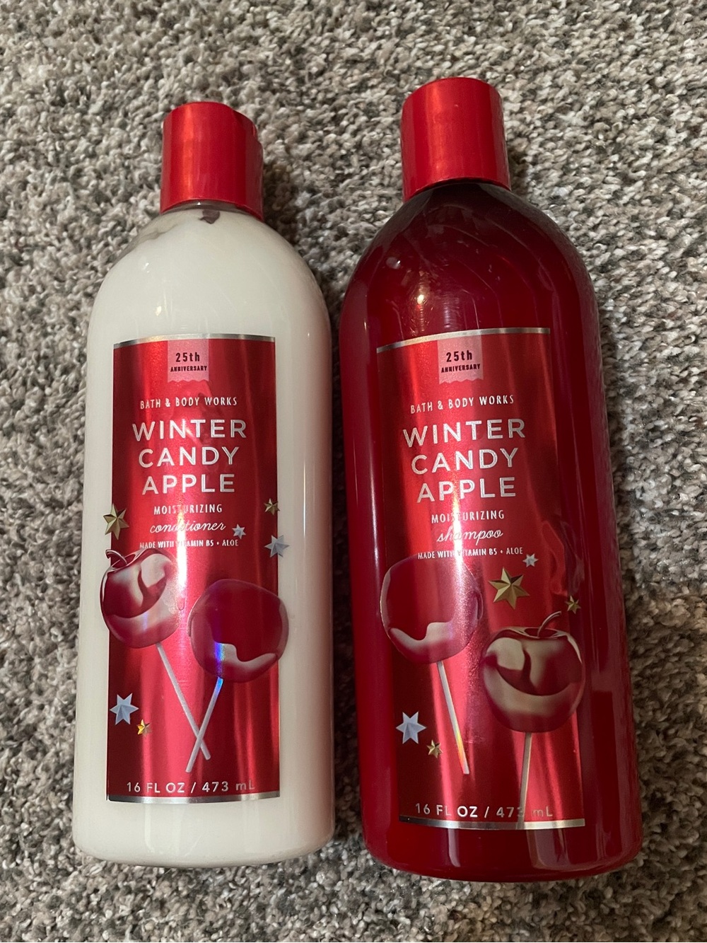 Bath & Body Works Winter Candy Apple Shampoo & Conditioner
